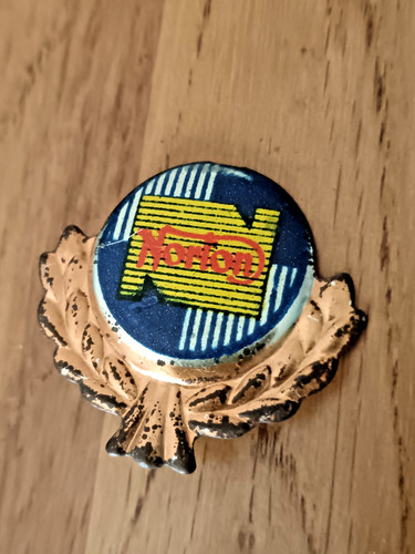 Vintage tin plate norton - vintage,