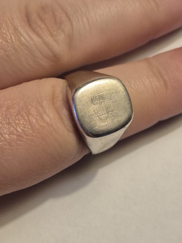 Vintage sterling silver square - vintage,
