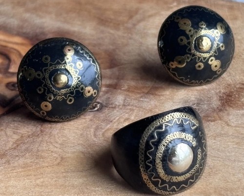 Mauritania inlaid ebony - inlaid,