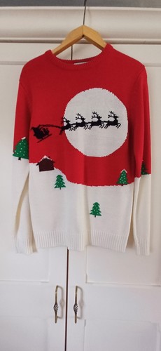 Adult xmas jumper small - adult,
