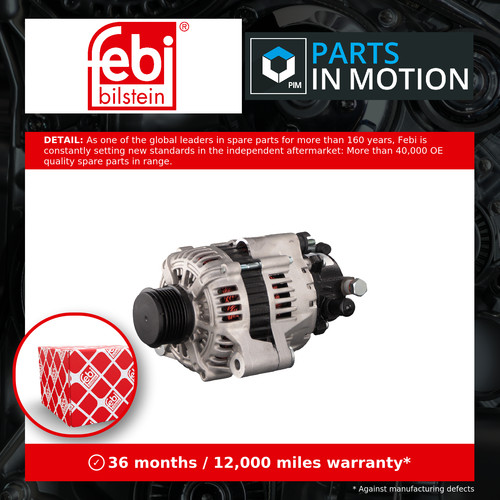 Alternator 101555 febi - alternator,