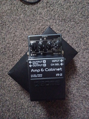 Boss amp and cabinet - boss, ir-2