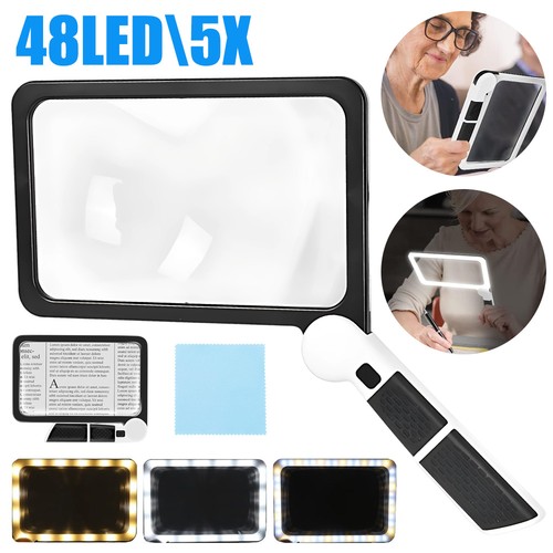 Illuminated led magnifying - led,