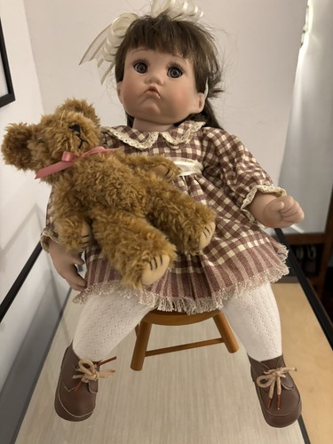 Kimmie porcelain doll by - kimmie,