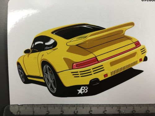 Sticker decal ruf porsche - sticker/decal,,