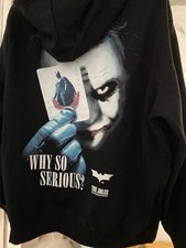 Batman The Dark Knight  The Joker Double Sided  Medium   Hoodie