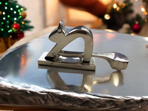 Squirrel nutcracker chrome - squirrel,