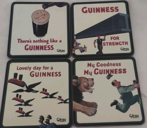 Guinness coasters 4 - guinness,