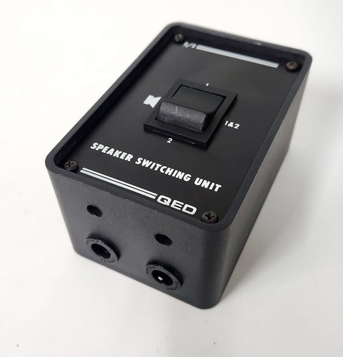 Qed way speaker switching - qed, 2