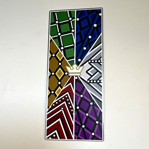Six the musical metal plaque - metal,