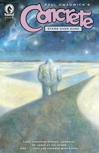 Concrete stars over sand 1 - concrete:,