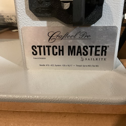 Stitchmaster sailrite ls1 - stitchmaster/sailrite,