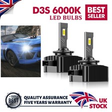 2X D3S 105W LED Headlight