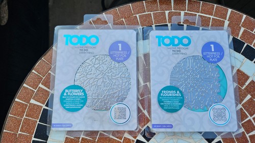 Todo letterpress hot foil - ,