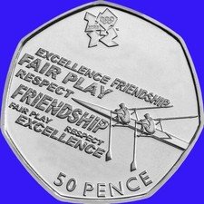 50p Coin. 2012 OLYMPIC GAMES