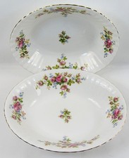 2 x Royal Albert Moss Rose