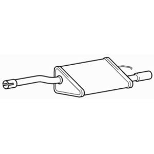 Quality rear exhaust - rear,