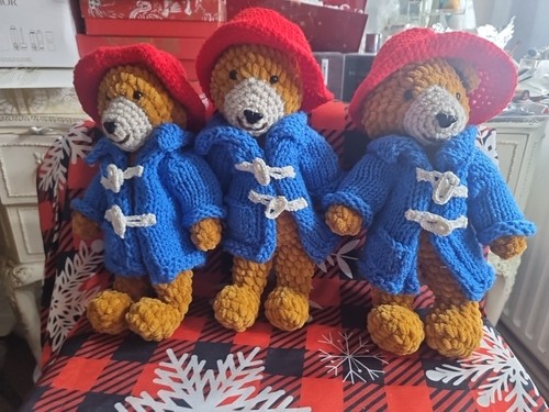 Handmade knitted paddington - handmade,