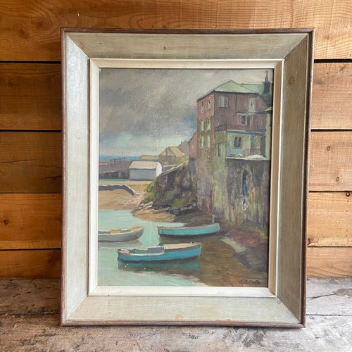 Vintage framed impressionist - vintage,