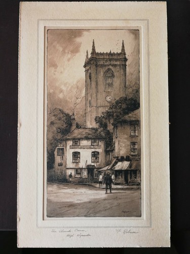 Original vintage engraving - original,