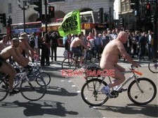 PHOTO  WORLD NAKED BIKE RIDE HITS PICCADILLY CIRCUS THE RIDE IS AN ANNUAL EVENT