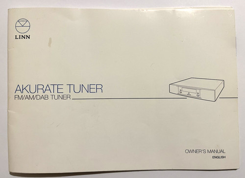Linn akurate dab tuner - akurate, fm/am/dab
