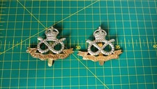 South Staffs Cap Badges, South Staffordshire Kings Crown Cap Badges