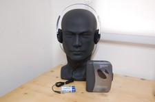 REFURBISHED Sony WM-EX120 Walkman Stereo Cassette Player Retro Silver NEW BELT