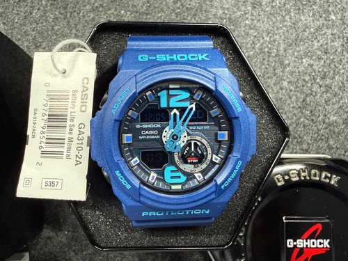 Casio shock 310 - ga-310-2a, analog