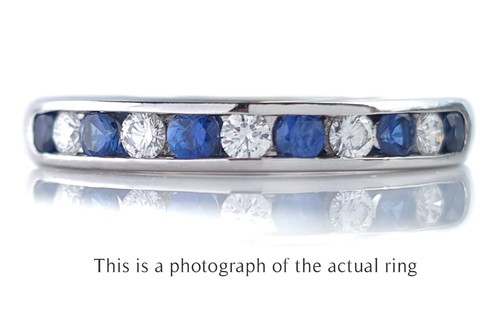 Tiffany sapphire diamond - sapphire,