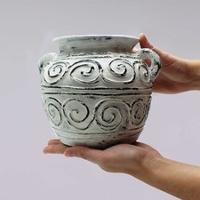 Greek Clay Plant Pot with