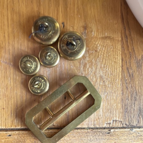 Vintage raf brass buttons and - vintage,