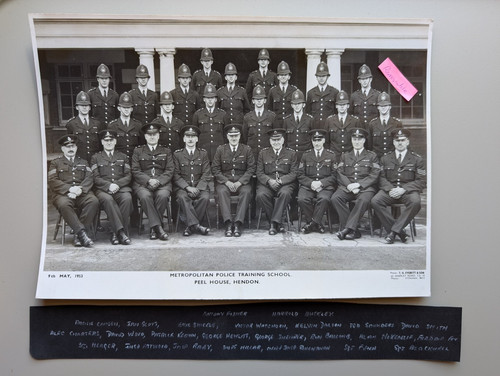 Large old photo group - group, men