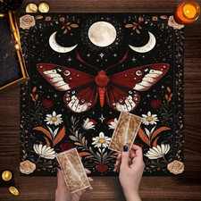 Pagan wiccan flowers crescent - pagan,