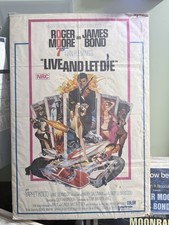 James Bond Live And Let Die Original Movie Poster