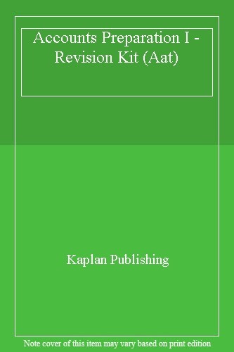 Accounts preparation - preparation, i