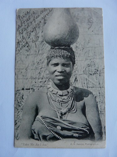 1905 south africa postcard - 1905,