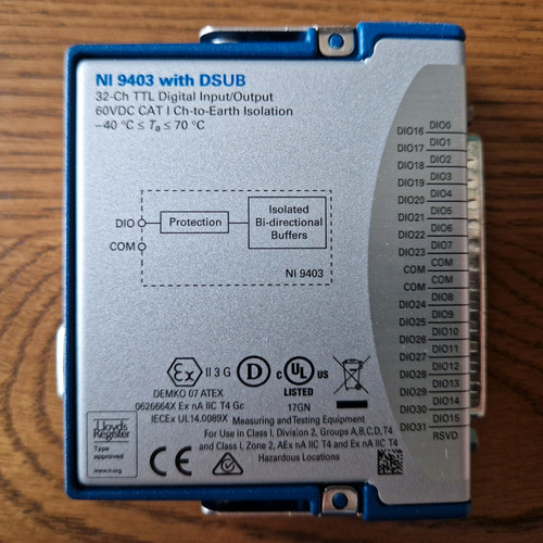 National instruments 9403 - national, ni