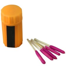 SURVIVAL WINDPROOF MATCHES x20 & WATERPROOF CASE Army Preppers WILD CAMPING 