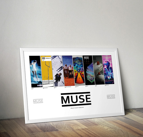 Muse album cover - poster,