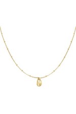 14ct Gold-Plated Shell Pendant
