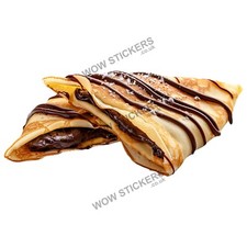 Crepe with Chocolate Sauce