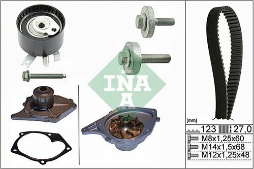Ina timing belt kit - ina, pump