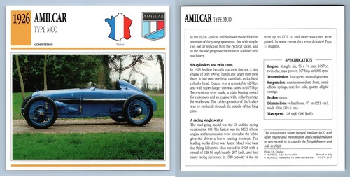Amilcar type mco 1926 - -,