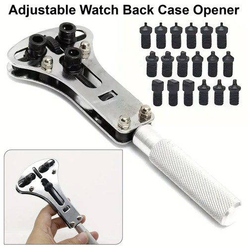 Watch back case opener screw - watch,