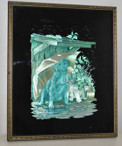 Dufex foil art print dogs - dufex,
