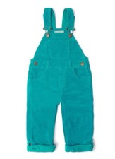 Dotty Dungarees Girls Blue Cord Age 5-6 Years