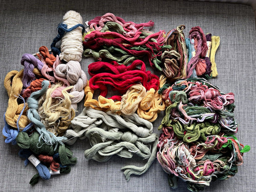 Tapestry wool hand - wool,