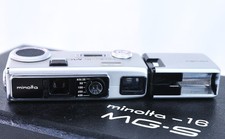 Vintage 16mm Subminiature Camera: Minolta-16 MG-S & Kit, Circa 1970, FWO