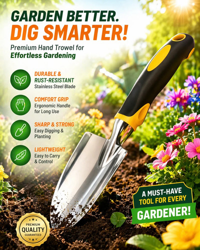Garden trowel hand - trowel, shovel